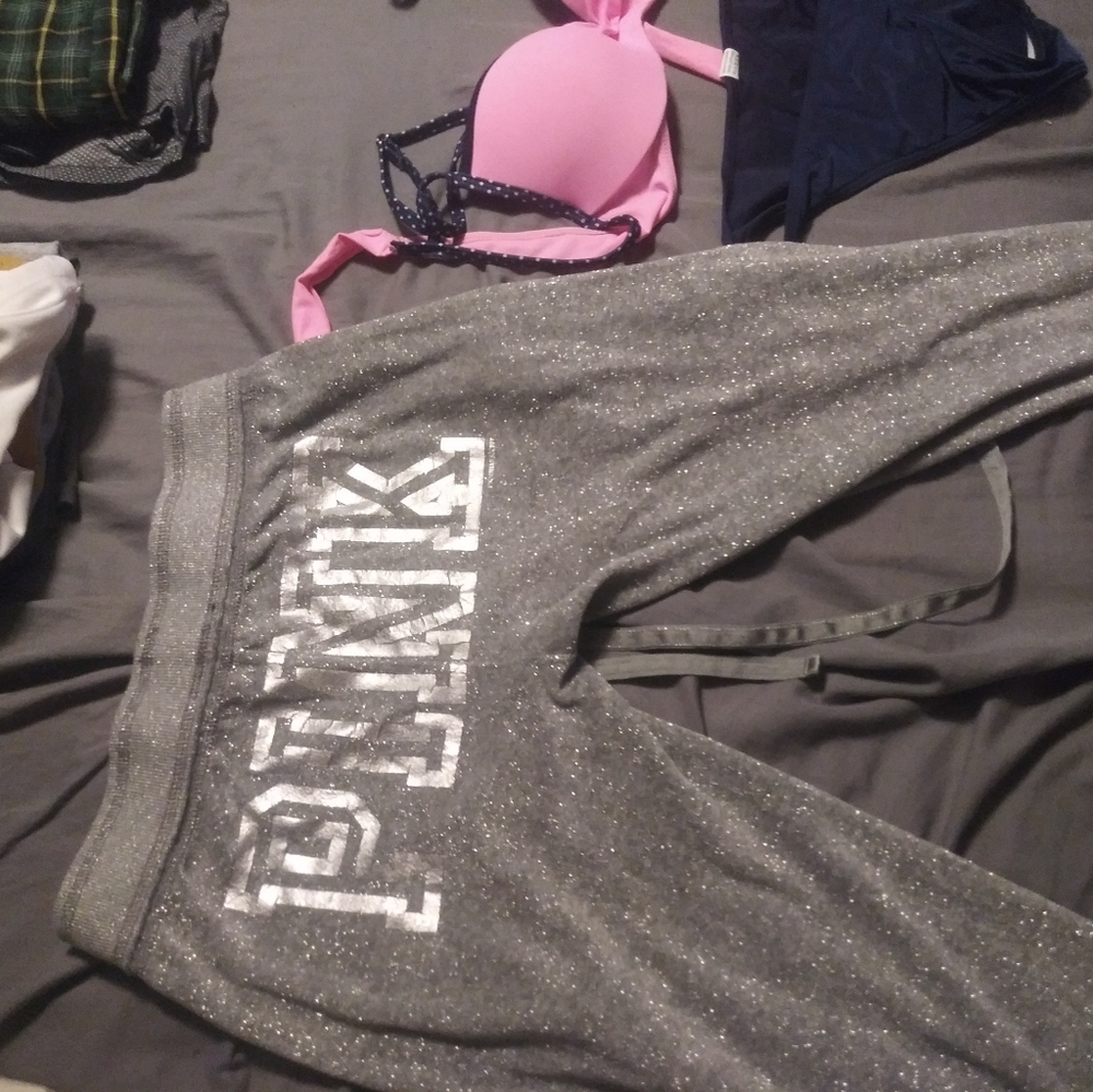 Sparkly sweats